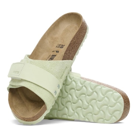 Birkenstock Shoes - NEW Birkenstock Oita Slip-On Sandals Size EU 41 /US Women’s 10 Faded Lime No Box